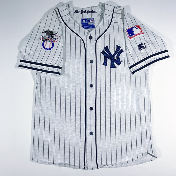 New York Yankees Heather Grey Starter Jersey – Vintage Strains