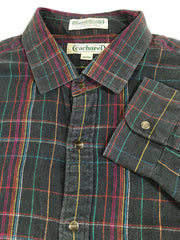 Cacharel Flannel Du Selle Button-Up