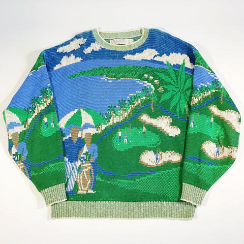 Tropical Golf Sweater