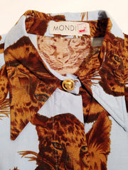 Mondi Leopard Heads Button-Up