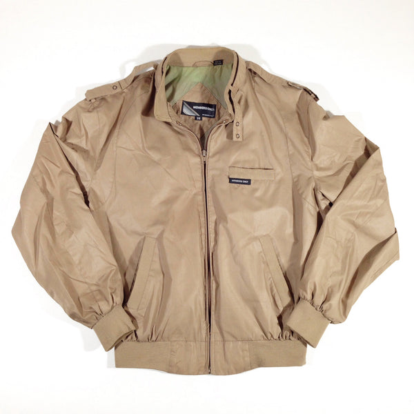 Members Only Bomber Jacket Tan – Vintage Strains