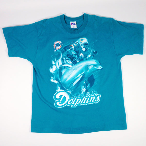 Dolphins Pro Player T Shirt Vintage Strains
