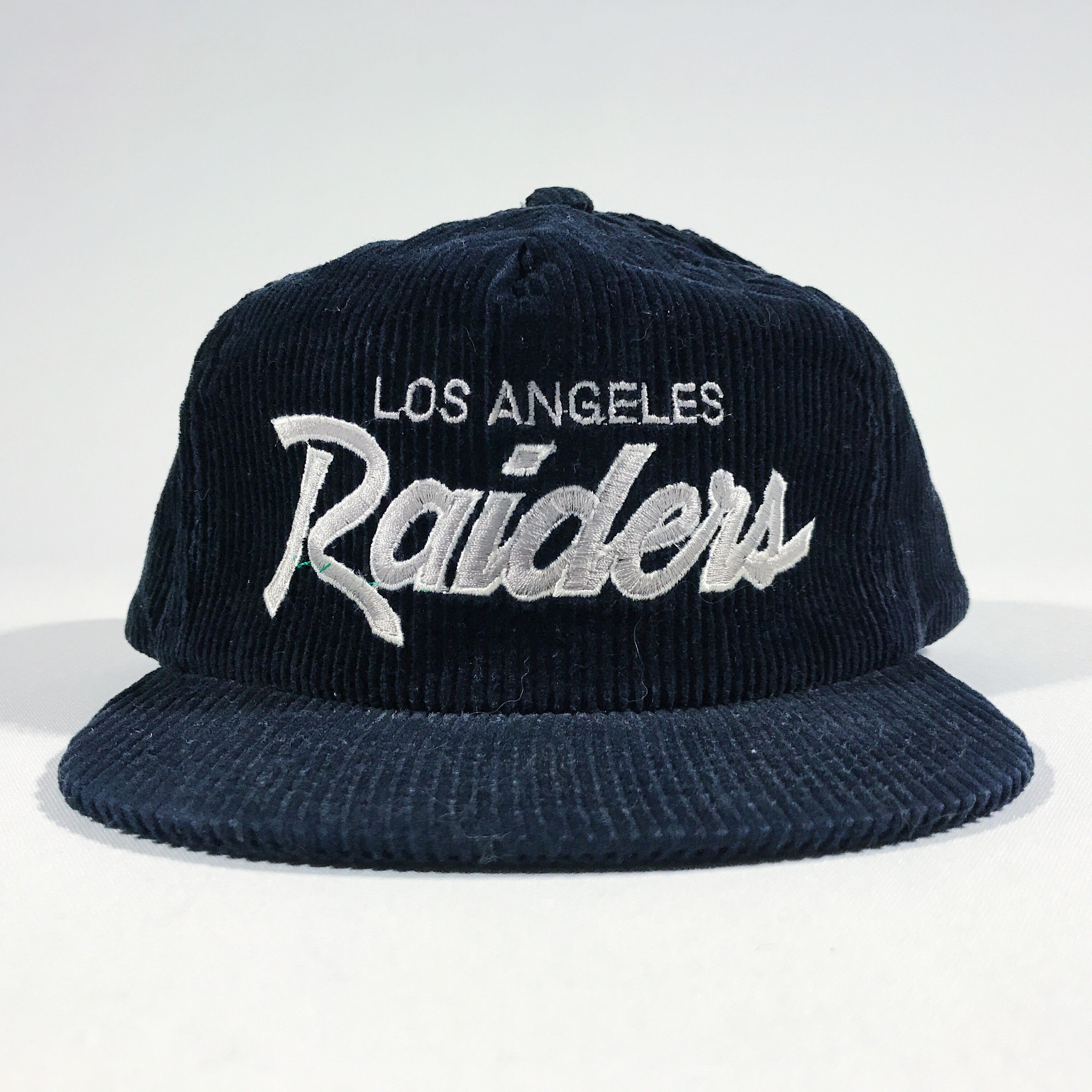 Los Angeles Raiders Cord Script Zipback