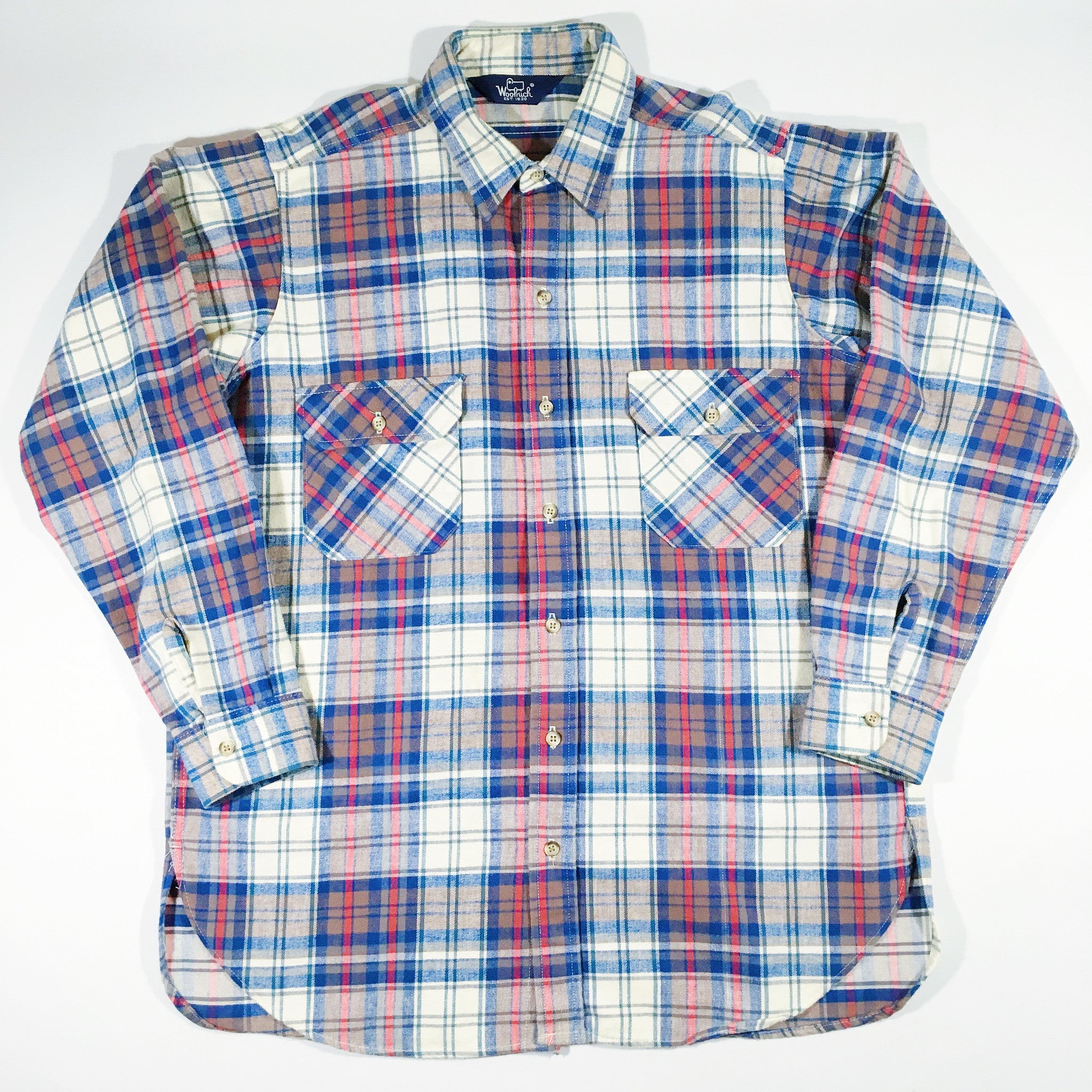Woolrich Heavyweight Flannel Button-Up