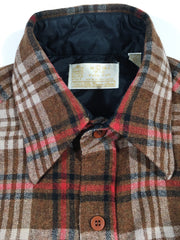 Kings Road 1970's Flannel Button-Up