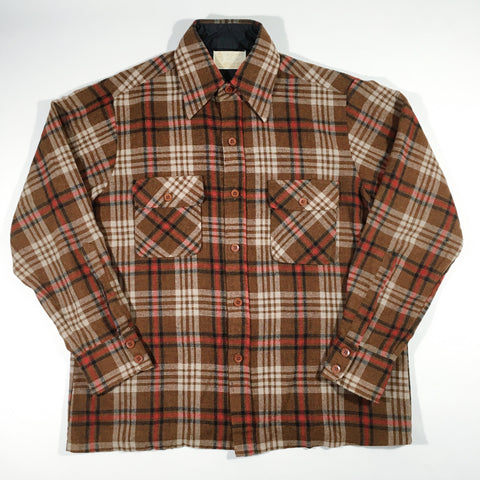 Kings Road 1970's Flannel Button-Up