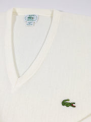 Lacoste Pullover Sweater Cream