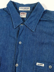 Guess Georges Marciano Denim Button-Up