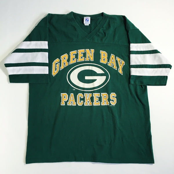 Packers Logo 7 Striped T-Shirt