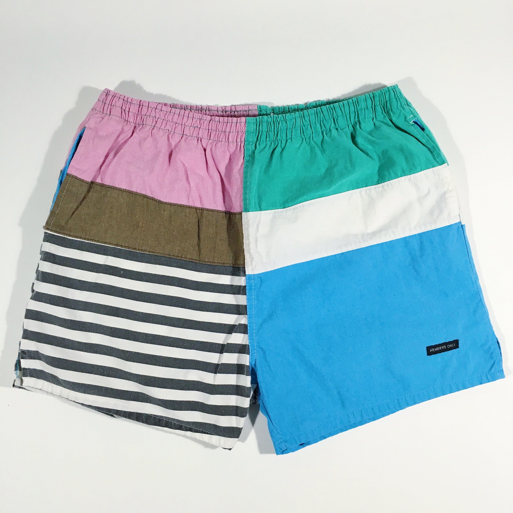 Members Only Color Block Swimwear