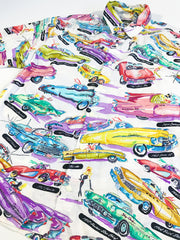 Paragraff 50's & 60's Cars Button-Up Shirt