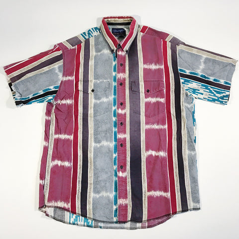 Wrangler Striped Button-Up Shirt
