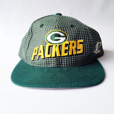 Packers Pro Line Logo Athletic Strapback