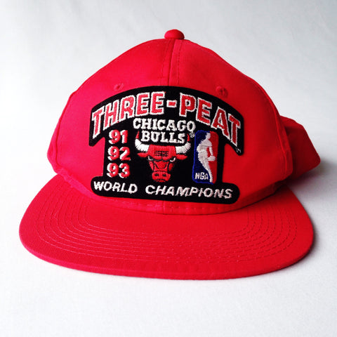 Bulls Three-Peat Snapback