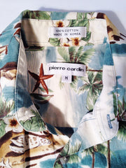 Pierre Cardin Beach Hawaiian Shirt