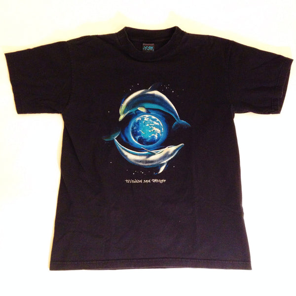 Majestic Dolphins Earth T-Shirt