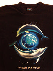 Majestic Dolphins Earth T-Shirt
