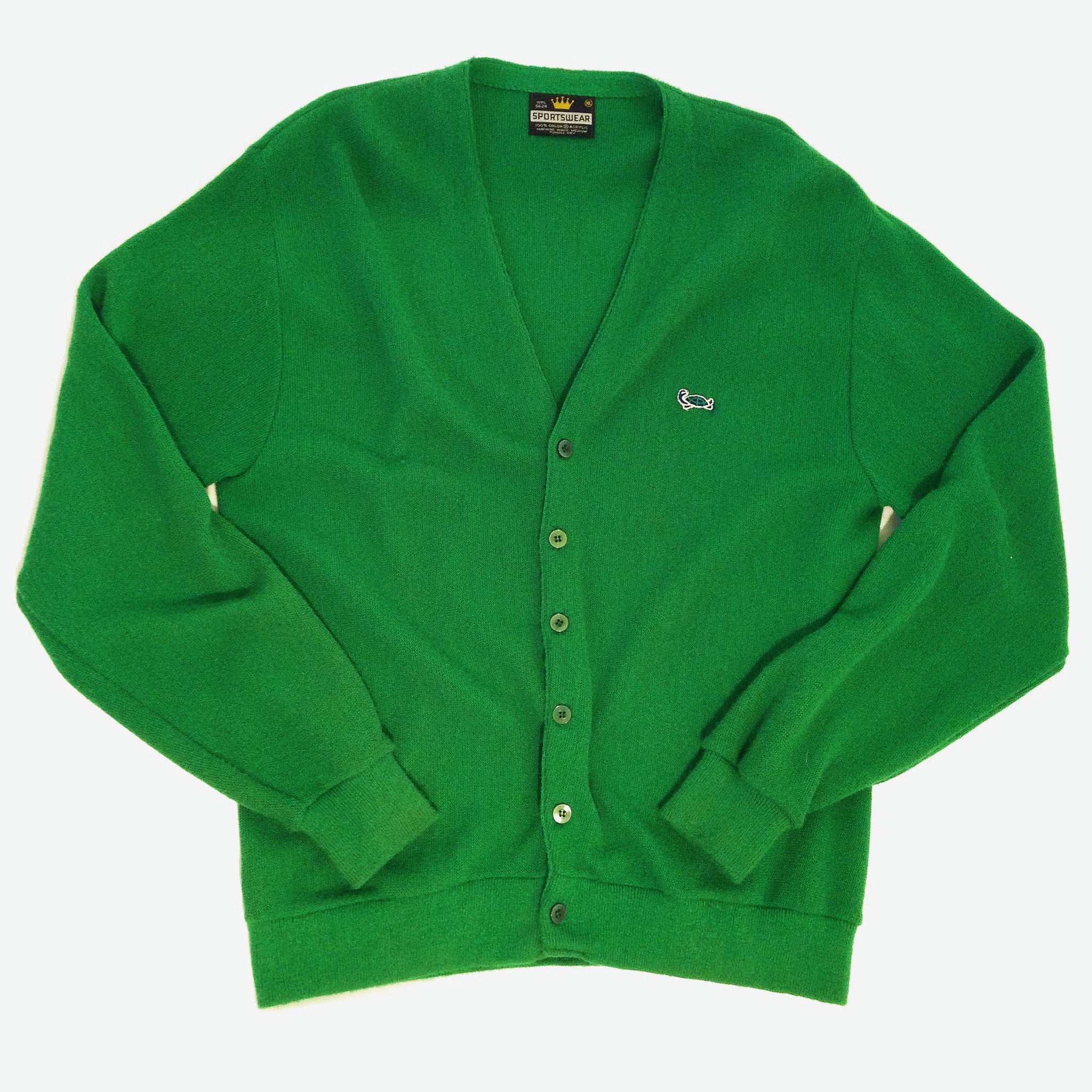 Crown Sportswear Cardigan Green