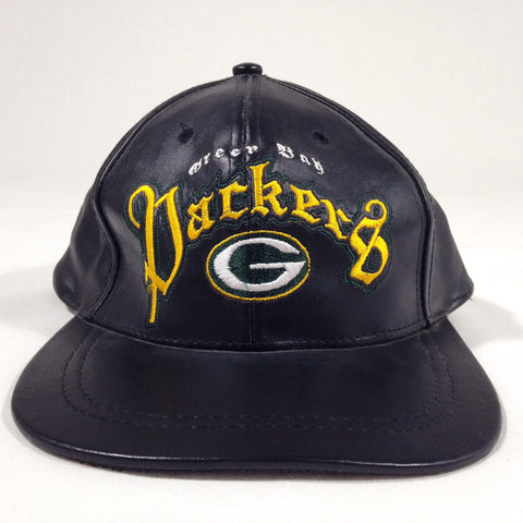 Packers Leather Drew Pearson Cap
