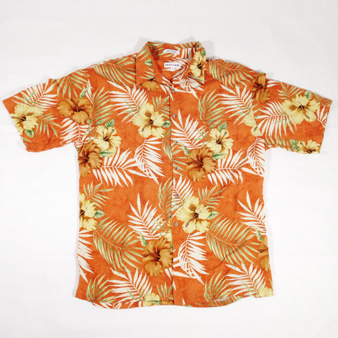 Pierre Cardin Flowers Hawaiian Shirt