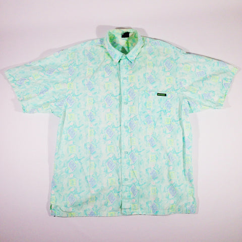 Gotcha Seafoam Button-Up Shirt