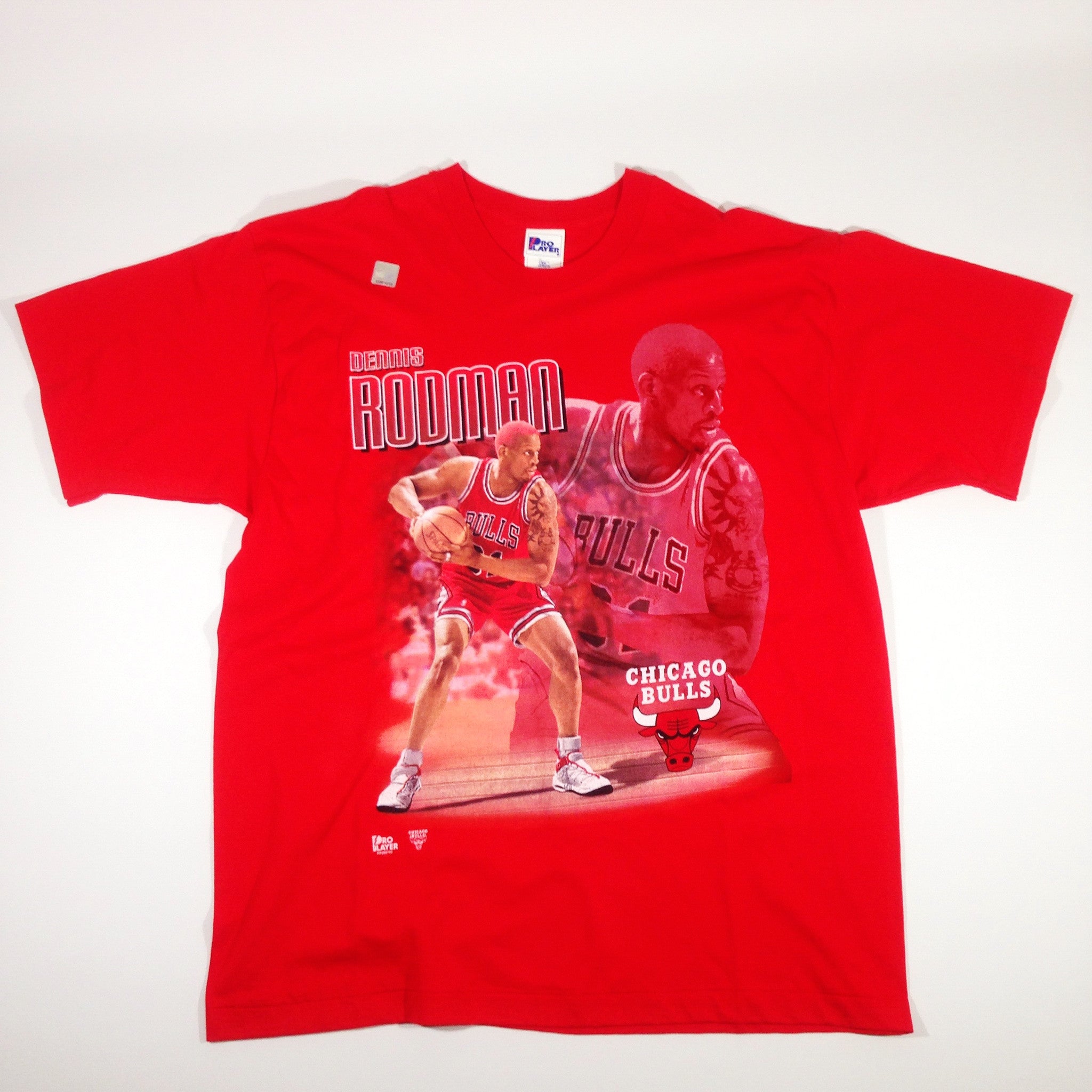 Vintage Dennis Rodman Chicago bulls t shirt