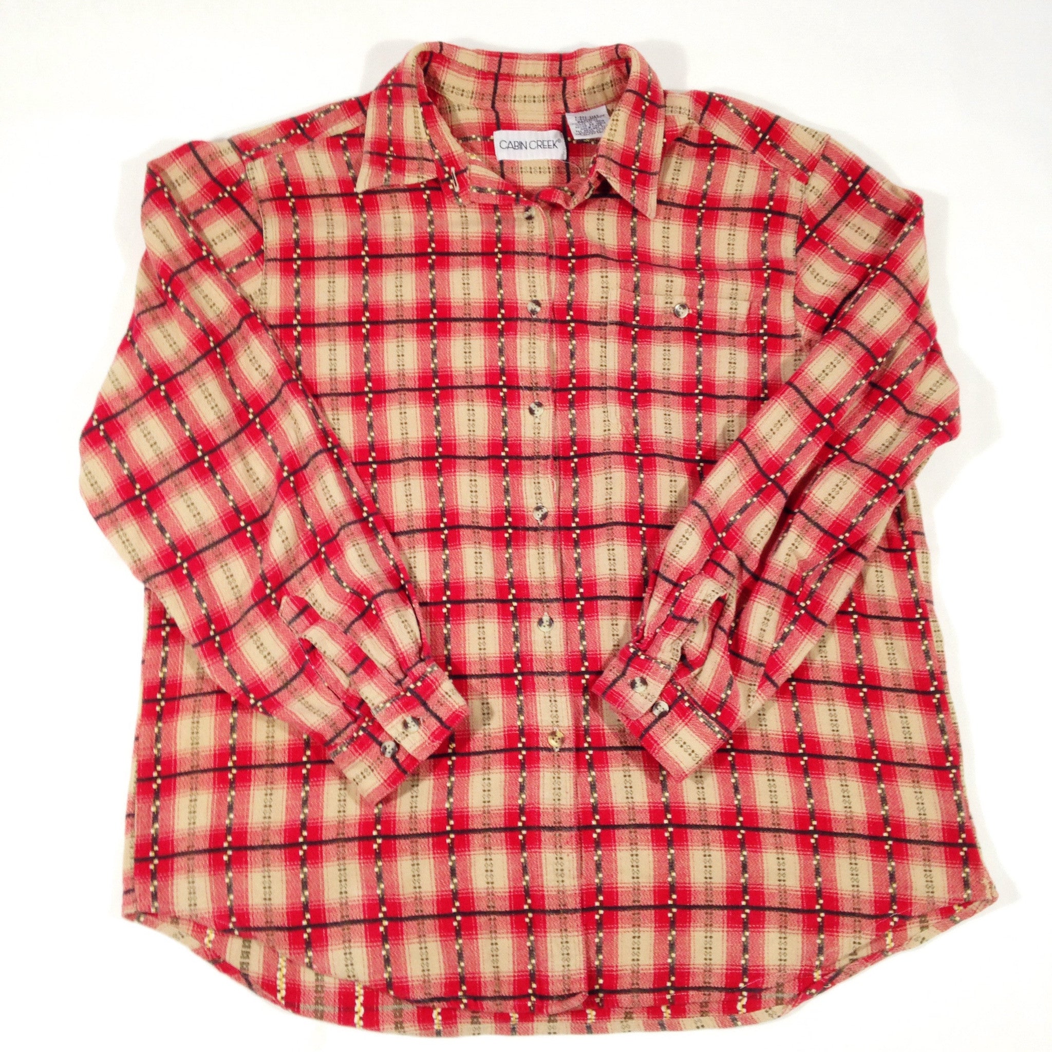 Cabin Creek Flannel Button-Up