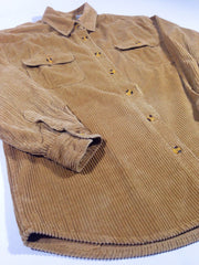 Light Brown Cord Button-Up
