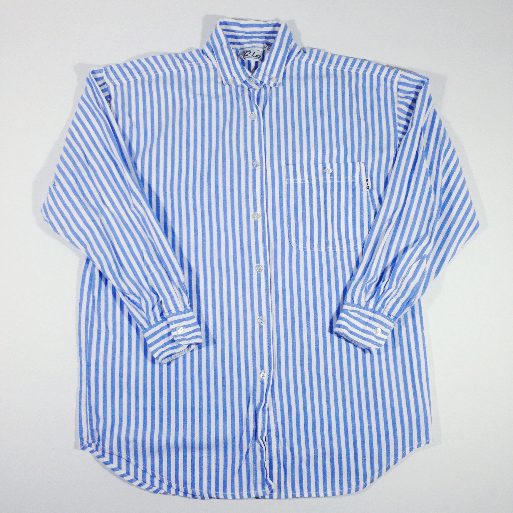 Rio Striped Button-Up