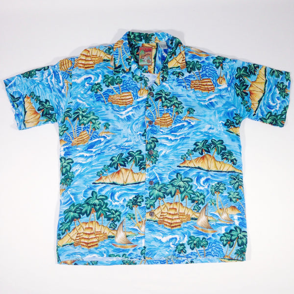Pineapple Connection Palms Hawaiian Shirt