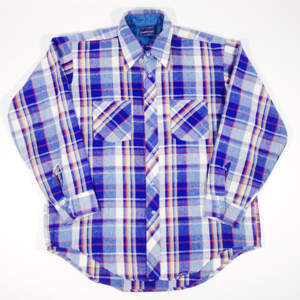 Career Club Flannel Button-Up